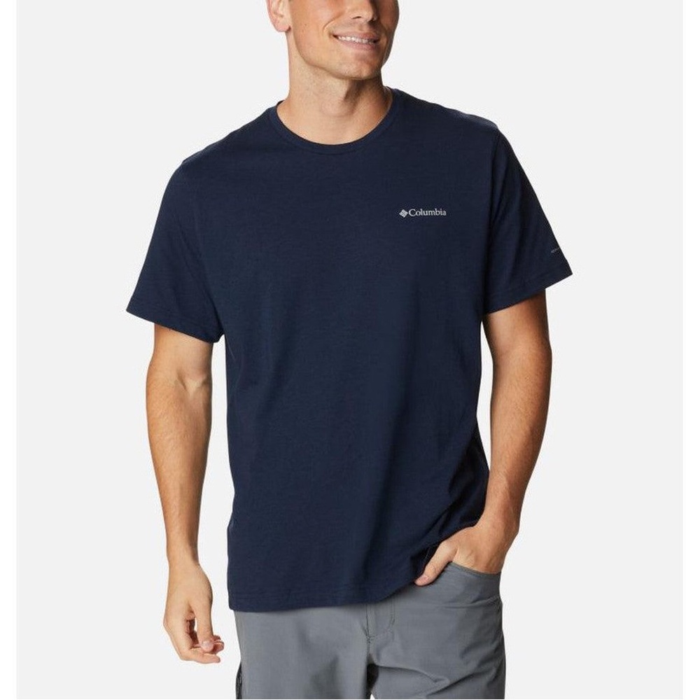 Columbia Sportswear Men's Short Sleeve‎ Blue Size XL